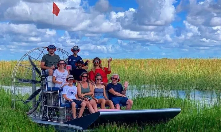90 Minute Small Group Semi Private Airboat Tour