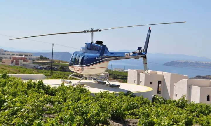 Private Helicopter Transfer from Athens to Elounda