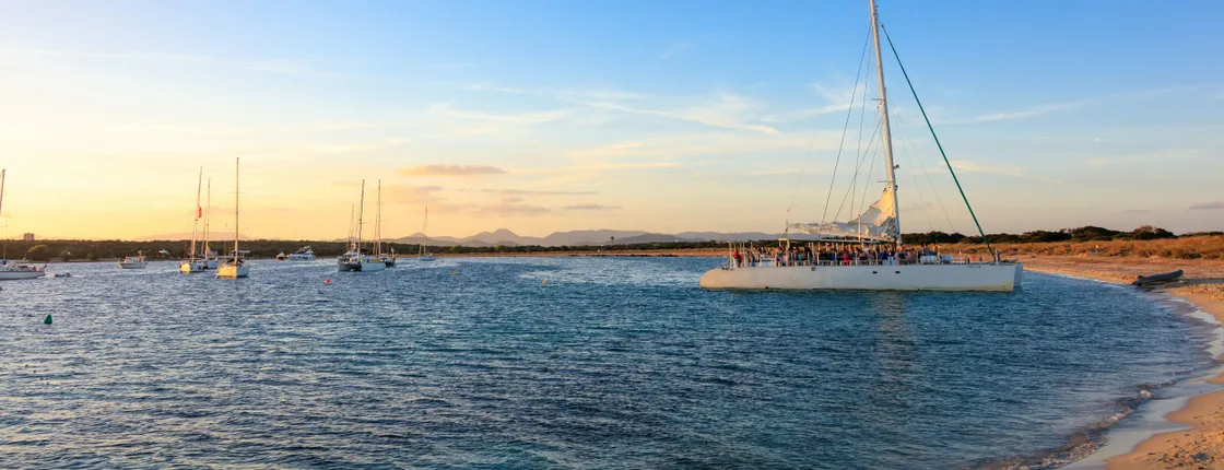 Catamaran Ibiza Sunset