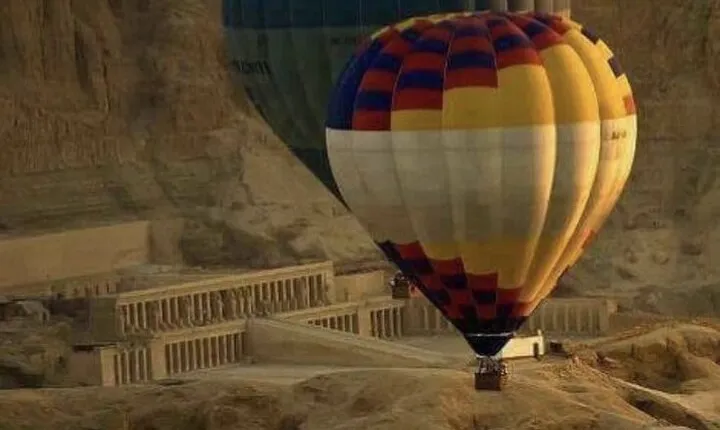Luxor Hot Air Balloon Ride Aerial Views of Ancient Wonders