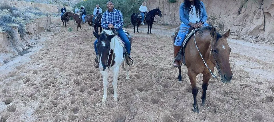 Morning horseback ride with breakfast from Las Vegas