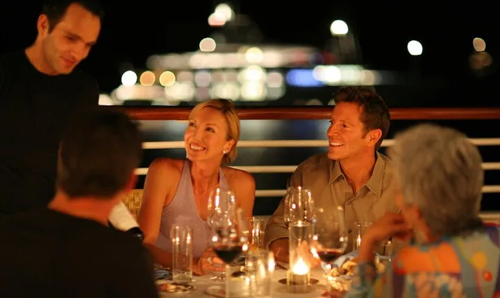 Wave Dancer Deluxe Night Cruise with Fireworks - Adults Only