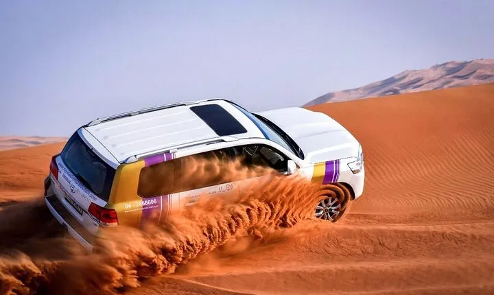 Evening Desert Safari:- Adventure Rides, Live Entertainment , BBQ Buffet & More