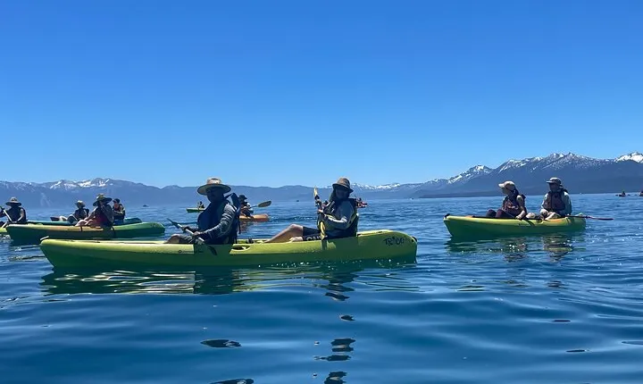 Tahoe City 3-Hour Tandem Kayak Rental (2 People)