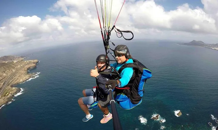 Paragliding Tandem Flight in Las Palmas de Gran Canaria