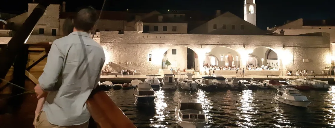 Karaka cruise transfer from Dubrovnik old port to Gruž new port