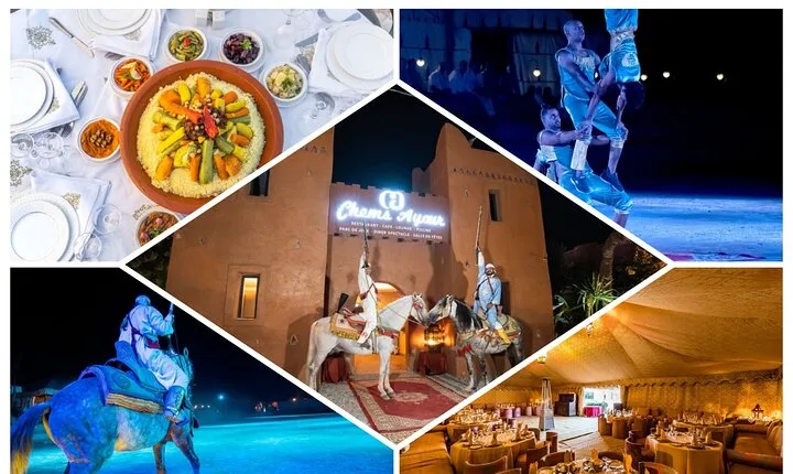 berber evening + oriental dinner + fontsia show