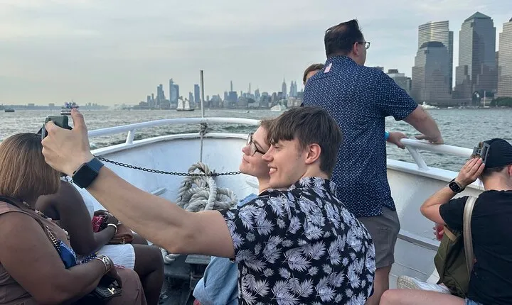 Statue of Liberty & Manhattan Skyline Cruise Near Times Square