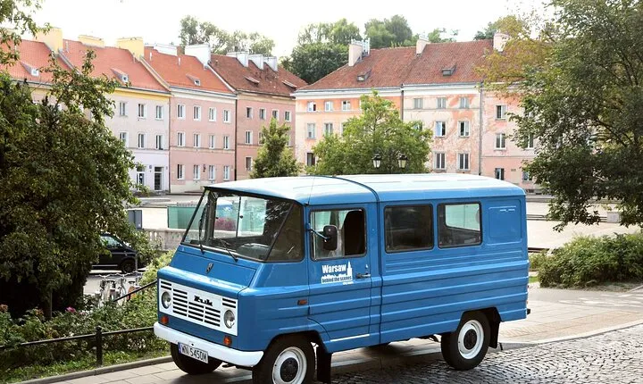 Best of Warsaw - private tour by retro minibus with hotel pickup