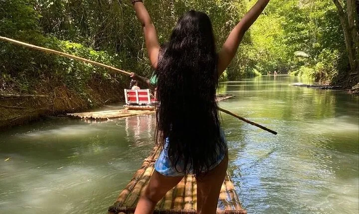 Private Bamboo Raft & Limestone Massage in Montego Bay