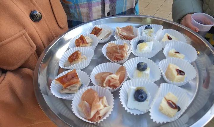 Vatican Food and Wine Tasting Tour next to the Sistine Chapel