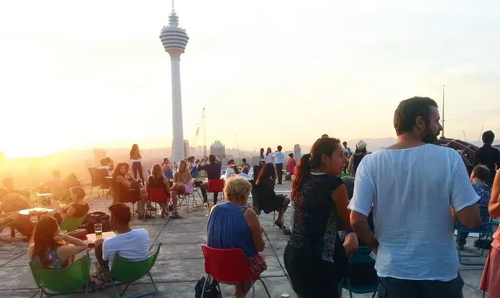 Private Tour : Kuala Lumpur Sunset from Helipad with Dinner & Foot Massage