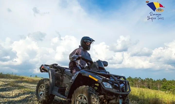 Triumph Arch, Paltinu Dam, Doftana, Small Group ATV Tour