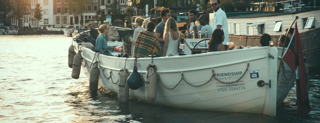 Amsterdam luxury one-hour canal cruise