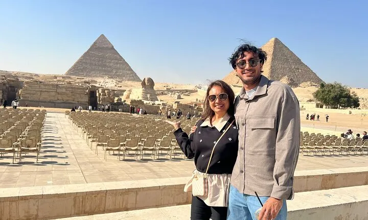 VIP All inclusive Best of Giza Pyramids, Sphinx, Sakkara, Memphis