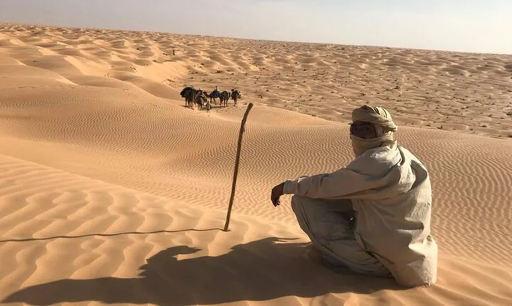 3 days in the desert on the back of a dromedary
