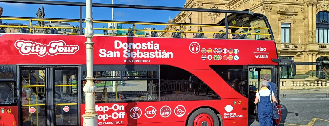 San Sebastian City Tour Hop-On Hop-Off Bus Tickets