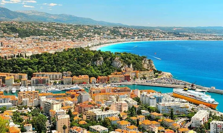 Capital city of the French Riviera Nice and the wine tour