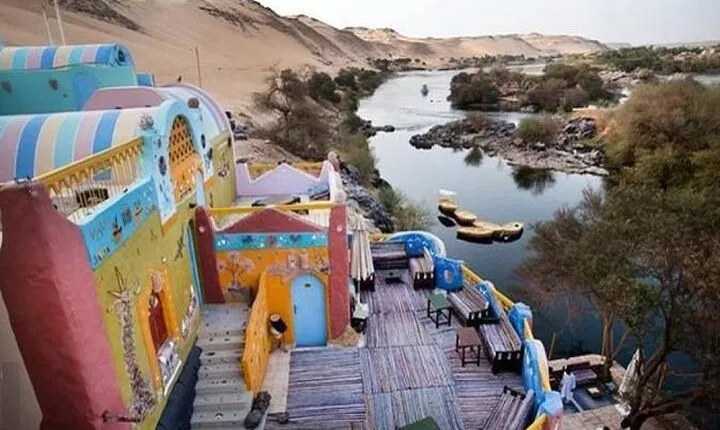 Nubian village and botanical Island with felucca ride