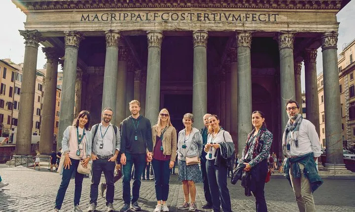 Rome Walking Tour Through the Ages with Guided Pantheon Visit