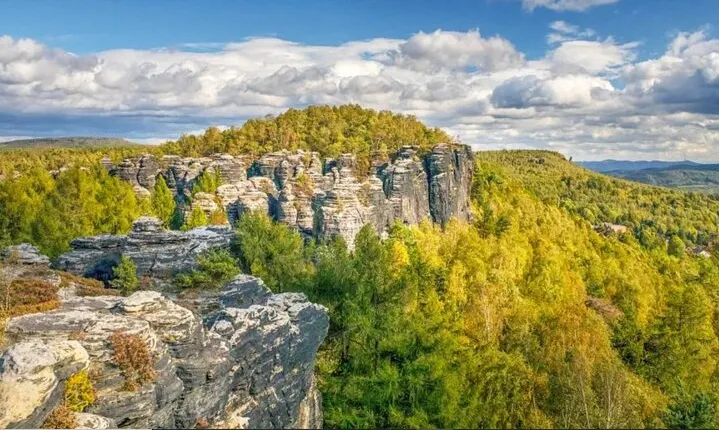 Explore The Elbe Sandstone Mountains in Czech Republic