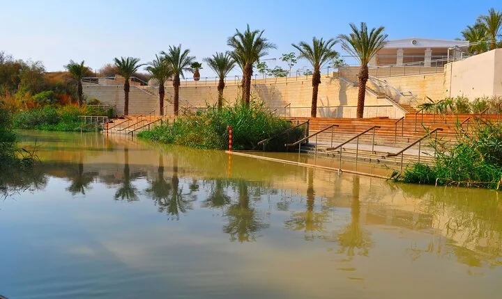 Day Tour Bethany Baptism Jordan River Site & Dead Sea from Amman