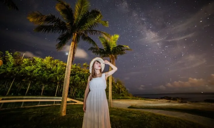 Stargazing to Mr. Chu in Kanucha Resort