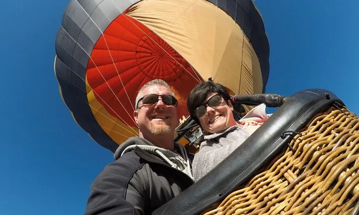 Breathtaking Colorado Springs Sunrise Hot Air Balloon Flight
