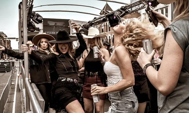 Private Open Air Party Bus with DJ & Bartender 21+