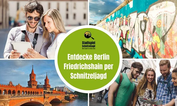 City game scavenger hunt Berlin Friedrichshain - independent city tour