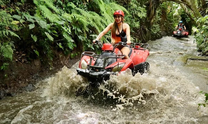 Bali ATV Quad Bike and River Rafting with private transfer