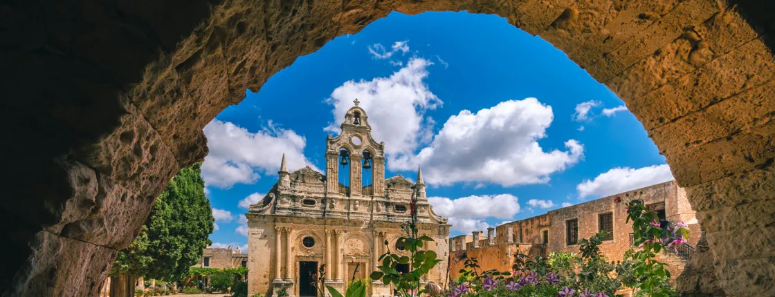 Daytrip to Margarites, Monastery of Arkady, Rethymno city from Chania