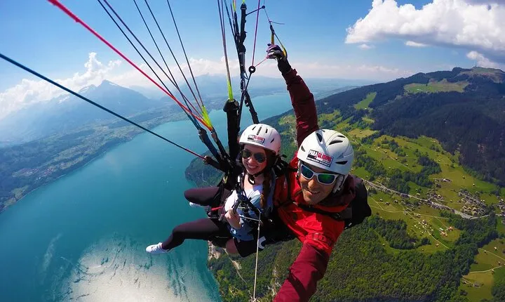 Full-Day Guided Tour To Interlaken with Paragliding Flight