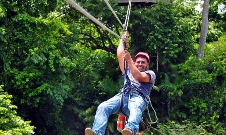 Cave Tubing and Zipline Adventure (Boat Transfer)