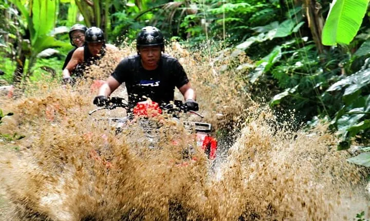 Bali ATV Quad Bike Adventure with Ubud Swing and Monkey Forest