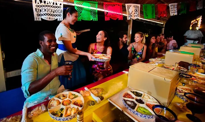 Xoximilco An Amazing Mexican Night Party with Transportation