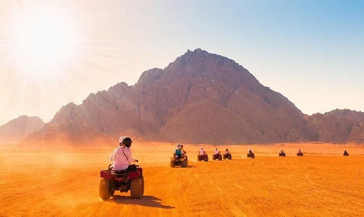 05 Hours Desert Quad Bike Safari & Camel ride & Dinner