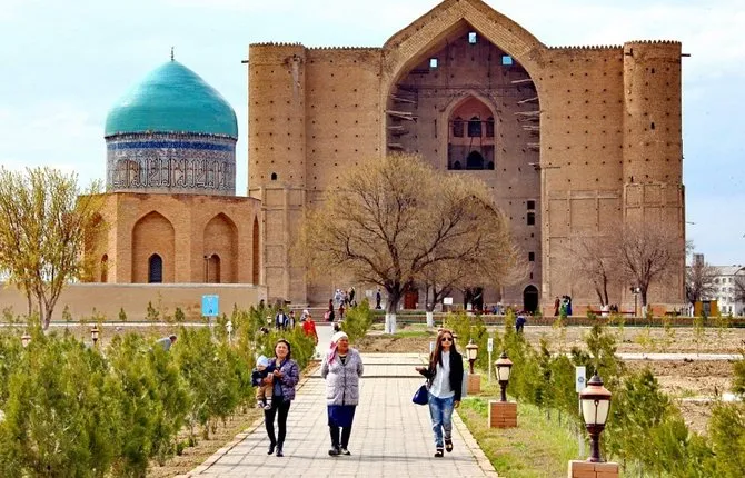 Arystan Bab and Khoja Ahmed Yasawi Mausoleums