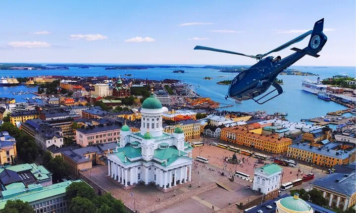 Sightseeing Helicopter Tour in Helsinki