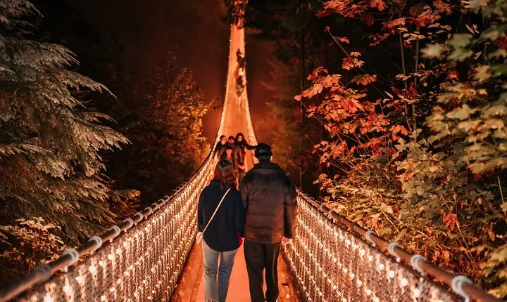 Capilano Canyon Fright lights-Salmon Hatchery+ 3 highlights