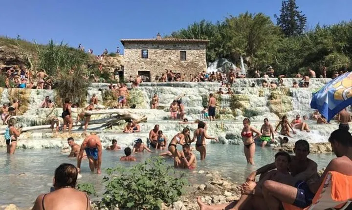 Private Full-day Cascate del Mulino Hot Springs from Rome