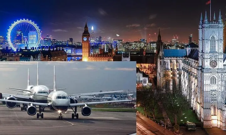 Private Transfer: Heathrow to Gatwick Airport Via London Attractions