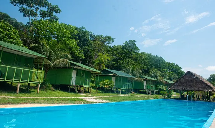 2-Day All Inclusive Guided Jungle Tour from Iquitos at Maniti Eco-Lodge