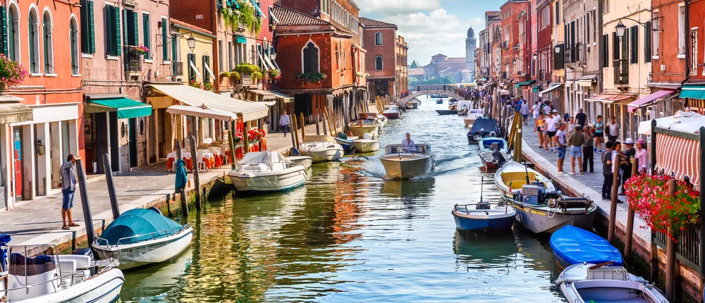 The pearls of Venice Lagoon: Murano, Burano and Torcello from Venice