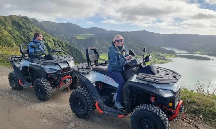 Quad Biking - Sete Cidades from North Coast (Half Day)