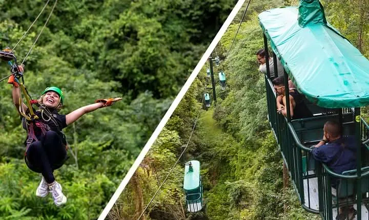 Aerial Tram and Zipline Tour Jacó Rainforest Adventures