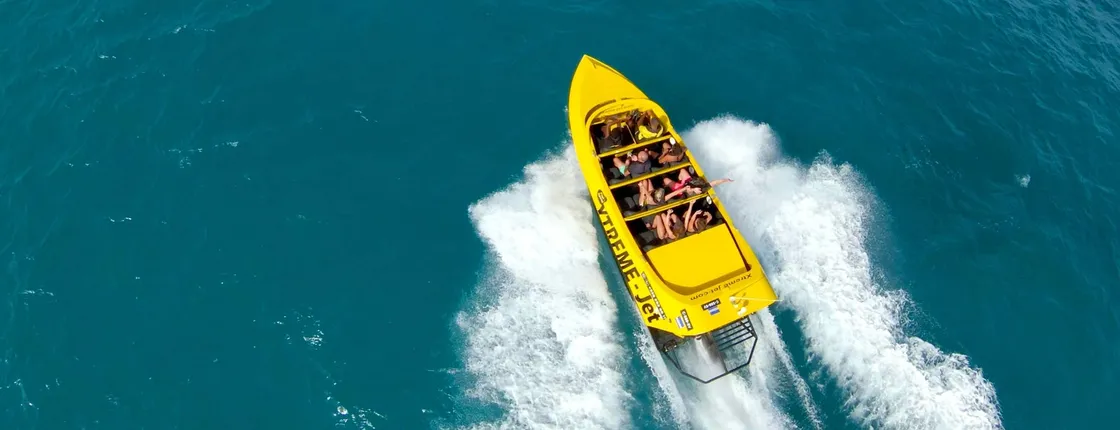 Xtreme jet-boat with transfer