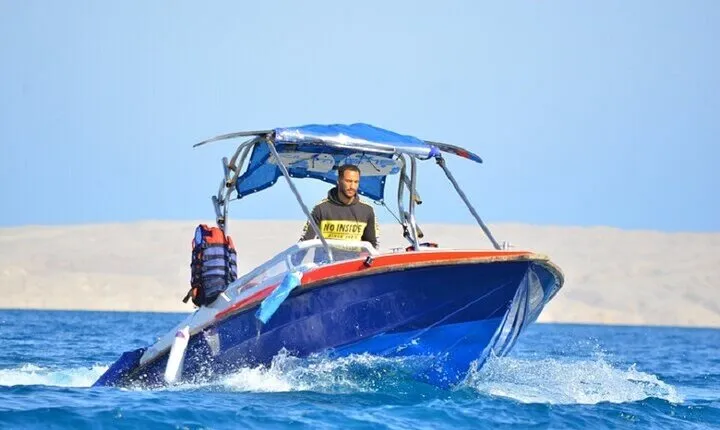 Private Speed boat to Orange Bay & Snorkeling W/Transfer-Hurghada