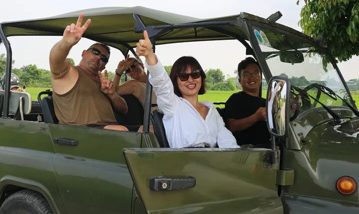 Hanoi Jeep Tours Led By Women: Hanoi Countryside Half Day
