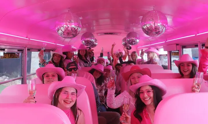 Half-Day Fredericksburg Bubbly Booze Night Bus Guided Experience